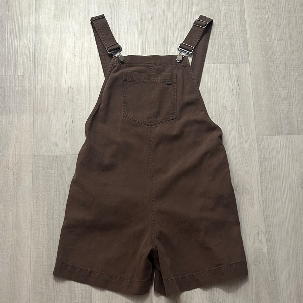 Volcom Chocolate Brown Overalls